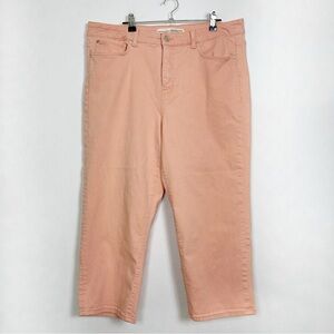 Denver‎ Hayes Women’s High Waist Straight Ankle Cropped Pants Size 18